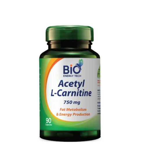 IMG_7316 Bio Energy Tech Acetyl L-Carnitine 750Mg 90Cap تقنية الطاقة الحيوية أسيتيل ل- كارنتين 750مغم 90 كبسولة