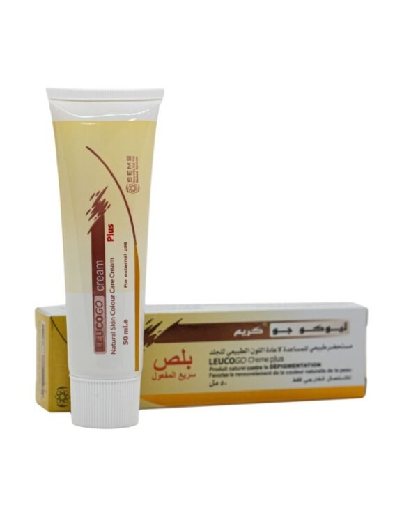 IMG_7393 كريم ليكوغو بلس لتفتيح البشرة 50 مل LeucoGo Plus Depigmentation Cream 50ml