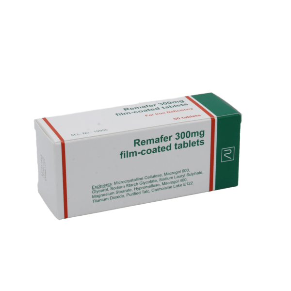 Remafer 300mg 50 Tablet.  ريمفير 300 مجم 50 قرص