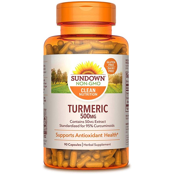 صن داون كركم 450 ملغ 90 كبسولة Sundown Turmeric 450 Mg 90 Capsule