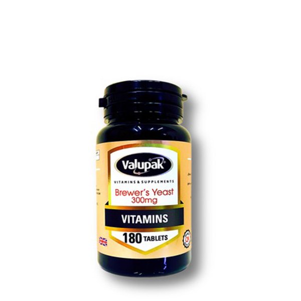 IMG_7437 فاليوباك خميرة البيرة 300 ملغ 180 قرصًا Valupak Brewers Yeast 300 Mg 180 Tablet