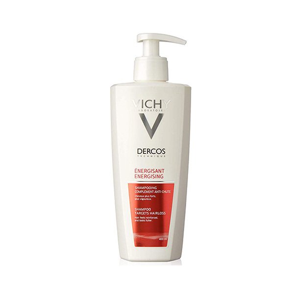 فيتشي ديركوس شامبو الشعر المنشط، لتنعيم الشعر 400 مل Vichy Dercos Energizing Shampoo 400Ml