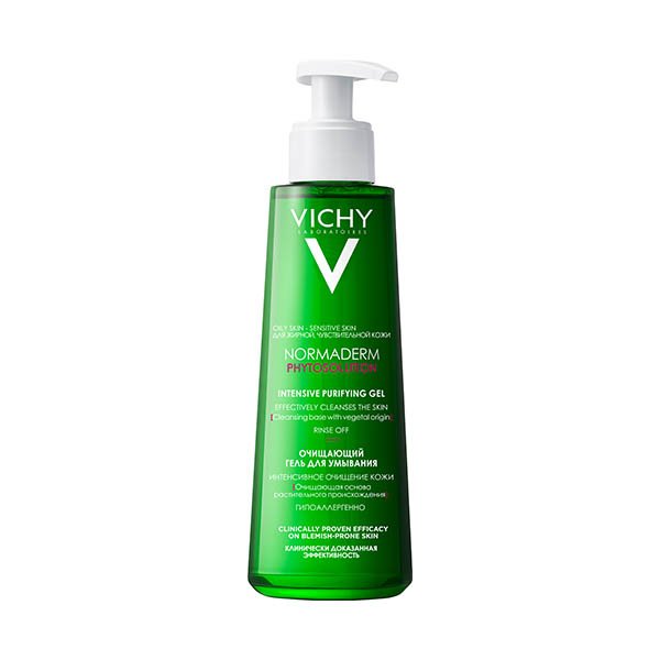 فيتشي نورماديرم جل غسول مكثف ينقي البشرة بعمق 400 مل Vichy Normaderm Intensive Purifying Gel 400Ml
