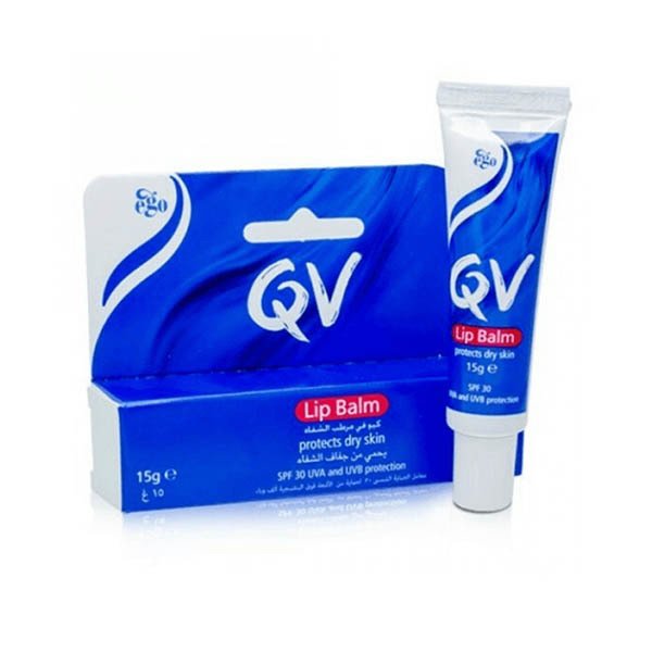 كيو في بلسم الشفاه المرطب 15 غرام Qv Lip Balm 15G