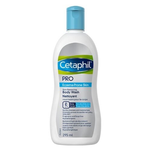 سيتافيل برو إكزيما غسول الجسم 295 مل.  Cetaphil Pro-Eczema Body Wash 295ml