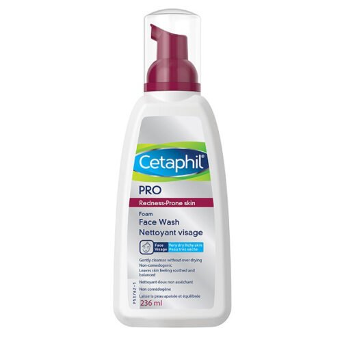 Cetaphil Pro-V Redness Control Foaming Facial Wash 236ml | سيتافيل برو غسول رغوي للوجه للتحكم بالإحمرار 236مل