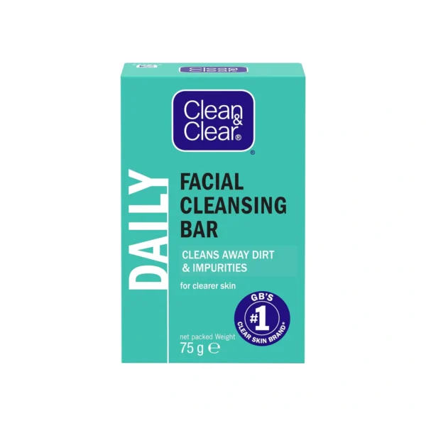 Clean and Clear facial cleansing bar 75g