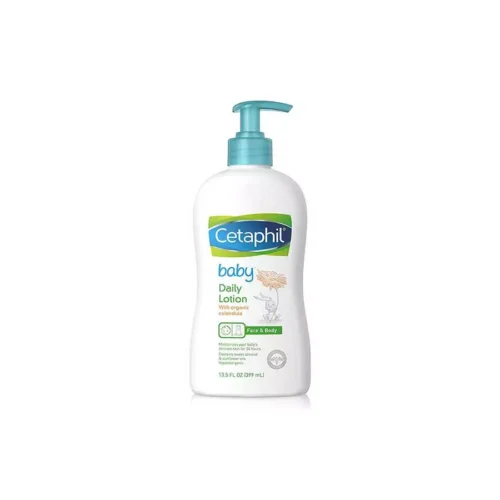 Cetaphil Baby Daily Lotion With Organic Calendula 400ML سيتافيل لوشن يومي للأطفال بالآذريون العضوي 400 مل. | Cetaphil Baby Daily Lotion with Organic Calendula 400ml