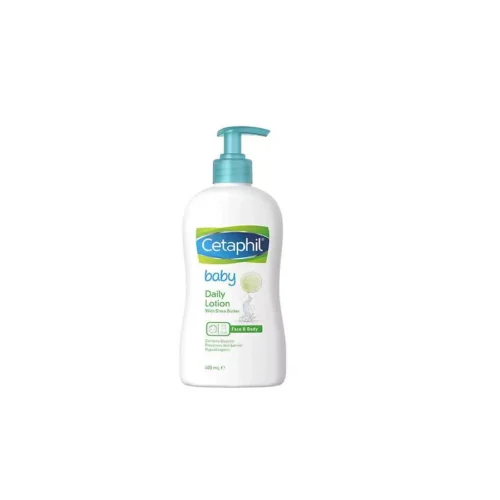 سيتافيل لوشن يومي للأطفال بزبدة الشيا 400 مل. |Cetaphil Baby Daily Lotion with Shea Butter 400ml