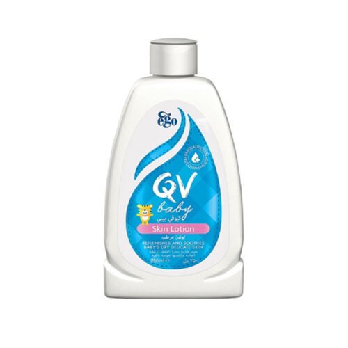 QV Baby Skin Light moisturiser Lotion 250ML QV Baby Moisturizing Lotion 250ml | كيو في لوشن مرطب للأطفال 250 مل