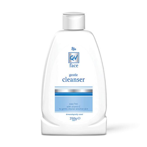 Qv-Face-Gentle-Cleanser-250G كيو في منظف لطيف للوجه 250 جمQv Face Gentle Cleanser 250G