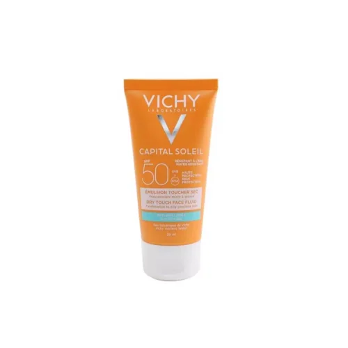 Vichy Mattifiyng Face Fluid Sunblock Spf50, 50Ml_0 فيتشي ماتيفينج واقي من الشمس للوجه عامل حماية 50 ، 50 مل Vichy Mattifiyng Face Fluid Sunblock Spf50, 50Ml