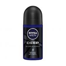 NIVEA men deep segar and kering roll deodorant 50ml