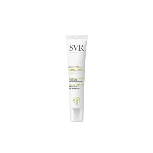 Svr Sebiaclear Cream Spf50+, 40Mlاس في ار سيباكلير كريم بعامل حماية 50+ ، 40 مل