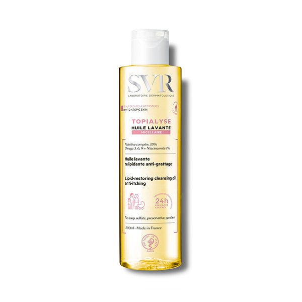 82 Svr Topialyse Huile Lavante Cleansing Oil 200Ml أس في أر توبياليس زيت التنظيف المضاد للحكة و التهيج 200 مل