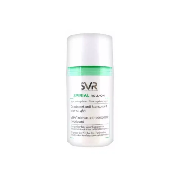 92 SVR Spirial Anti Perspirant Roll-On Deodorant 50Ml أس في أر مزيل العرق سبيريال رول أون مضاد للتعرق 50 مل