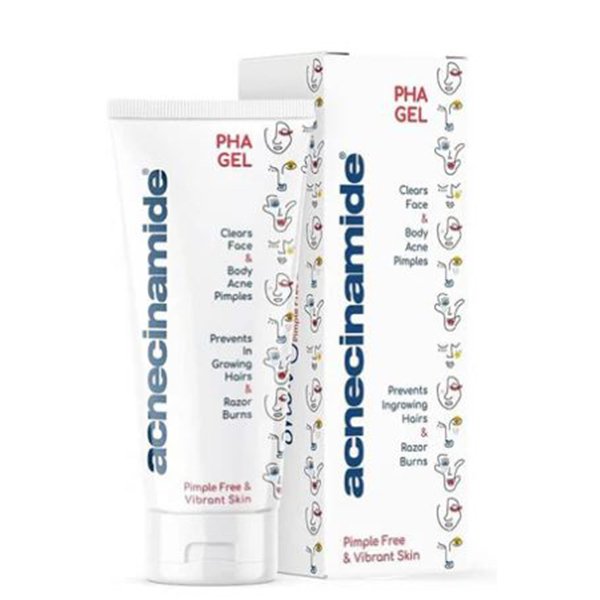 Acnecinamide PHA Gel Relief Body Pimples 50Ml اكنيسينامايد بي اتش ايه جل 50علاج الحبوب مل
