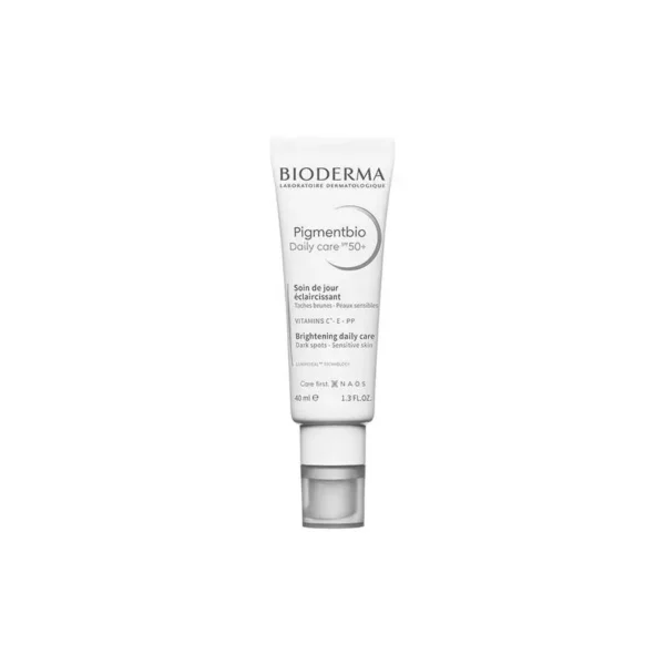 Bioderma Pigmentbio Brightening Daily Care SPF50+, 40Ml بيوديرما بيغمينتبيو واقي شمس 40 مل لتفتيح البشرةBioderma Pigmentbio Brightening Daily Care SPF50+, 40Ml