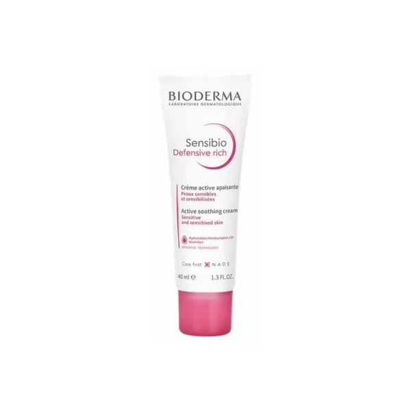 Bioderma-Sensibio-Defensive-Rich-Cream-40ML بيوديرما سينسيبيو الكريم الغني الدفاعي 40 ملBioderma Sensibio Defensive Rich Cream 40ML