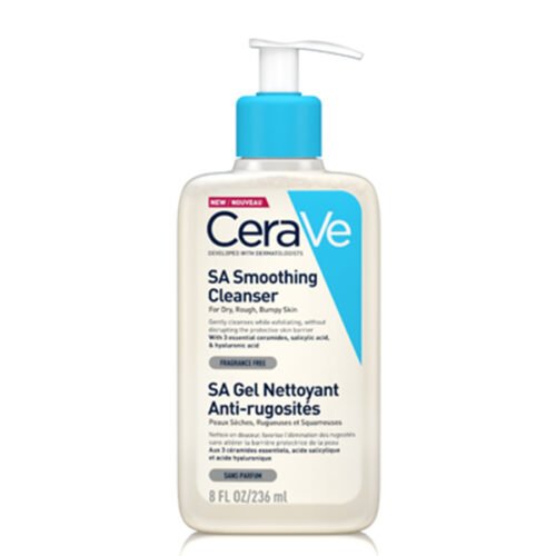 CeraVe-SA-Smoothing-Cleanser-Skin-236ML CeraVe SA Smoothing Bumpy Skin Cleanser Skin 236ML سيرافي حمض الساليسيليك منظف البشرة ، 236 مل
