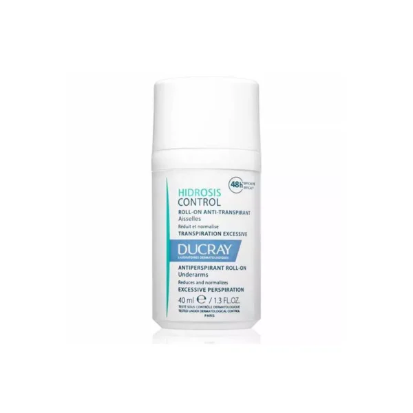 Ducray Hidrosis Anti Transpirant Roll-On 40Ml Ducray Hidrosis Anti Transpirant Roll-On 40Ml دوكري هيدروسيس رول أون مضاد التعرق 40 مل