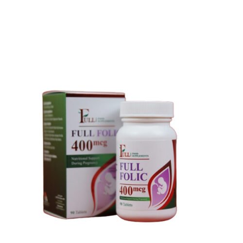 Full-Folic-400-Mcg-90-Tablets Full Folic 400 Mcg 90 Tablets فُل فوليك 400 ميكروجرام 90 قرص