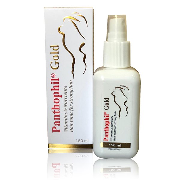 Panthophil Gold Vitamins And Nutiants Hair Tonic 150Ml بانثوفيل جولد تونيك للشعر بالفيتامينات 150 مل