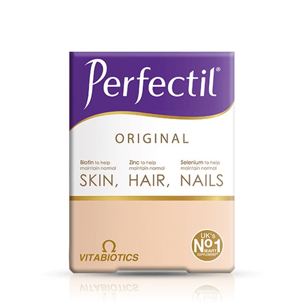 Vitabiotics Perfectil original Hair, Skin And Nail 30 Capsuleفيتابيوتيكس بيرفكتيل للشعر والبشرة والأظافر 30 كبسولة