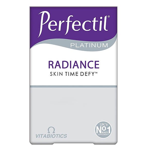 Vitabiotics Perfectil Platinum Radiance Skin Time Defy 30TABفيتابيوتيكس برفكتيل إشراقة البلاتين مكمل الجمال 30 قرص