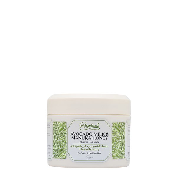 Raghad Avocado Milk & Manuka Honey Mask 250Mlرغد قناع الأفوكادو بالحليب وعسل المانوكا 250 مل