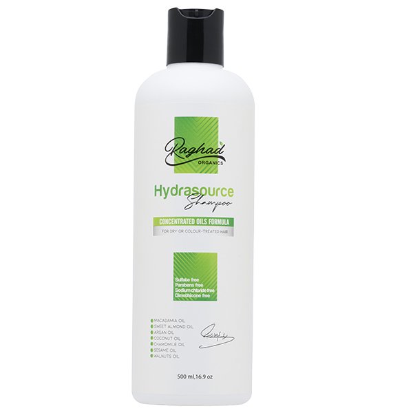 Raghad Organics Hydrasource Shampoo 500Mlرغد أورجانيكس هيدراسورس شامبو 500 مل
