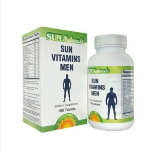 Sun Natural Sun Vitamins Men 100 Tablet صن ناتشورال فيتامينات للرجال 100 حبة