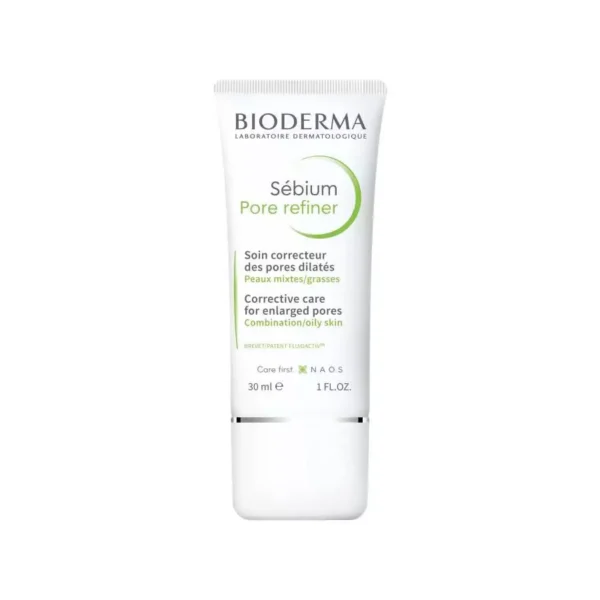 Sebium-Pore-refiner بيوديرما سيبيوم كريم تضييق مسام البشرة 30 مل Bioderma Sebium Pore Refiner Cream 30Ml