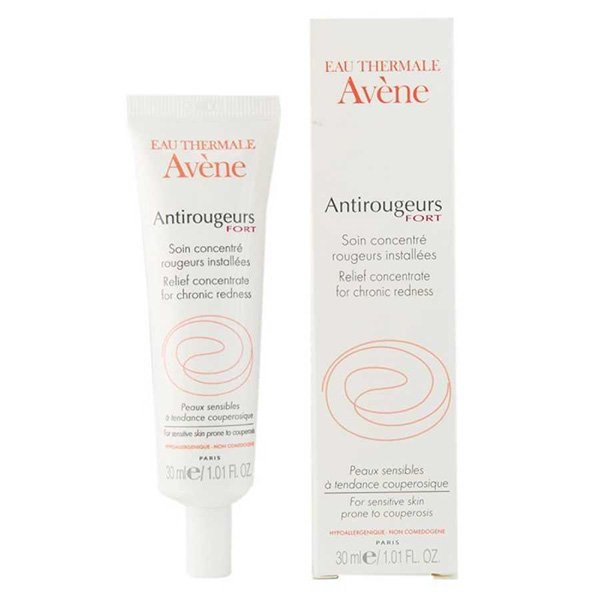 avene_antirougeurs_fort_cream_30ml_3 Avene Antirougeurs Fort Cream 30Ml أفين أنتيروجورس كريم لتخفيف الاحمرار وتهيج الجلد 30 مل
