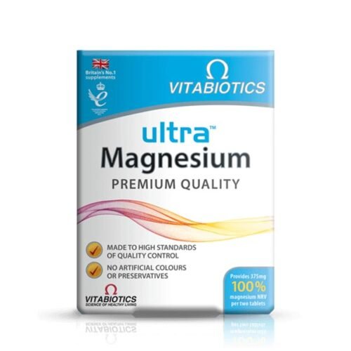 ultra_magnesium_375mg_60tab_5 Vitabiotics Ultra Magnesium 375Mg, 60 Tabletفيتابيوتيكس ألترا مغنيسيوم 375 مجم ، 60 قرص