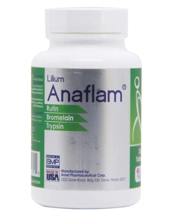 انافلام ليليوم 30 قرص ليليوم Anaflam 30tab Lilium