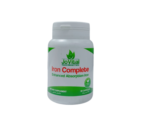 Jovital Iron Complete 60 Capsules | كبسولات جوفيتال آيرون كومبليت 60 كبسولة