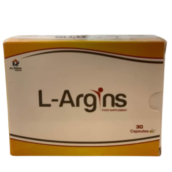 تصميم بدون عنوان L-Argins 500mg Capsule 30 | العربية كبسولات إل-أرجينز ٥٠٠ مجم ٣٠