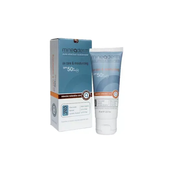 Mineaderm Uv Moist Spf50+, 75Ml  ميناديرم واقي شمس مرطب 50+ , 75مل