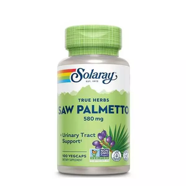 inbound7567041829347437776 Solaray Saw Palmetto 580 Mg 100Caps سولاراي البلميط المنشاري، 580 ملغ، 100 كبسولة