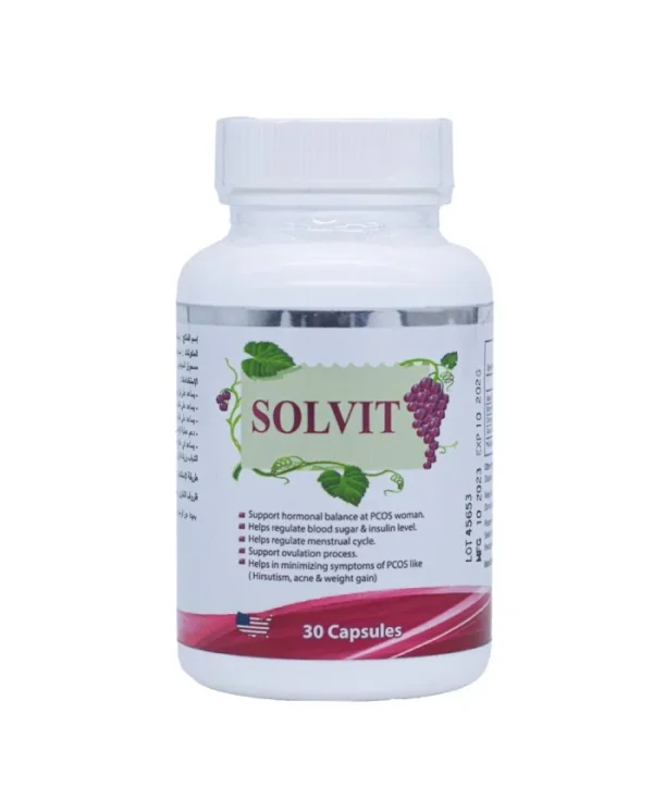 inbound7902293011387655015 Solvit Herbal Supplement 30 Capsule سولفت هيربال كبسولات مكمل غذائي عشبي 30 كبسولة