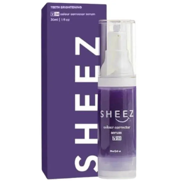 Sheez Teeth Color Correcting Serum 30ML Sheez Teeth Color Correcting Serum 30ML شيز سيروم تصحيح لون الأسنان 30 مل