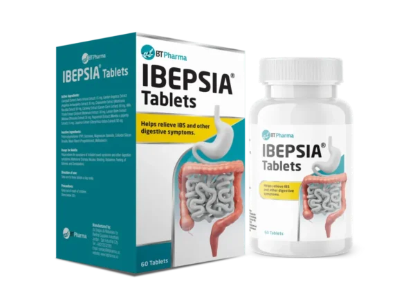 مكمل لصحة القولون BT Pharma Ibepsia 60 Tablets