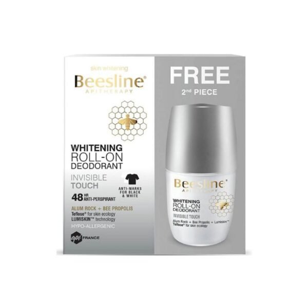 Beesline Invisible Touch Deo Roll On 50ml 2 Pcs pffer