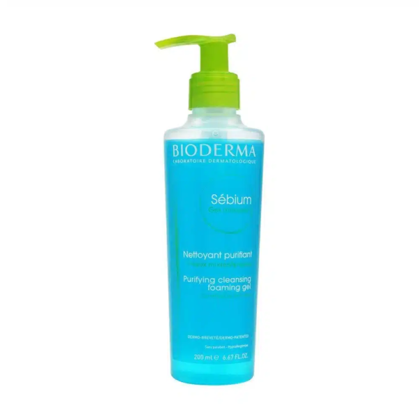 Bioderma Sebium Cleansing Gel Pump 200ml