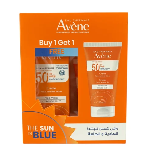AveneCream50SPFSunscreen50mlOfferBuy1get1free