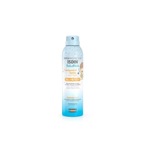 Isdin Fotoprotector Transparent Spray Wet Skin Pediatrics Spf50, 250ML
