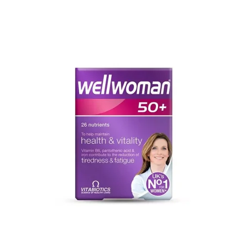 Vitabiotics-Wellwoman-50+-,30Tab